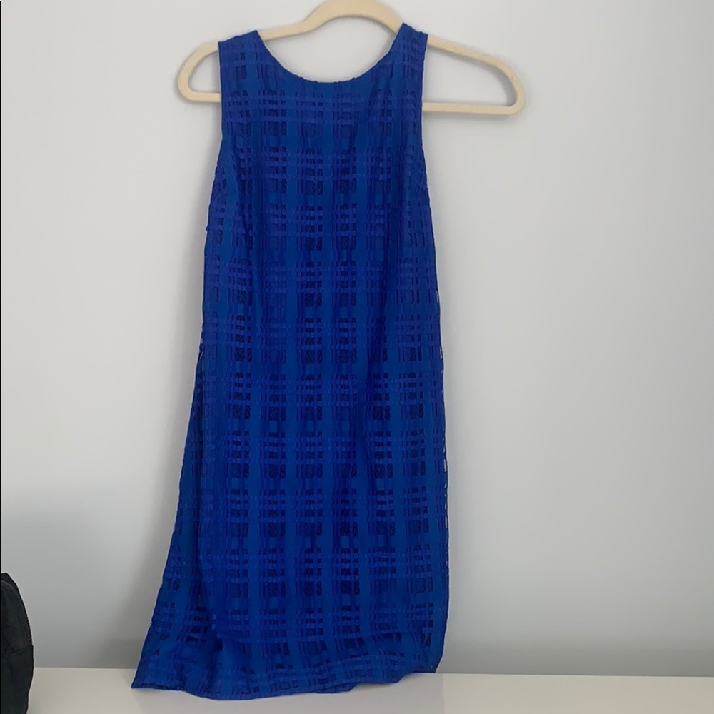 Blue Shift Dress